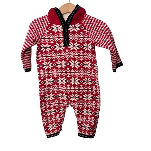Hanna Andersson Faire Isle Knit One Piece - Picture 1 of 6